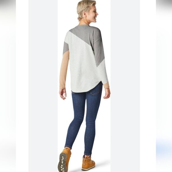 SMARTWOOL  | Women's Shadow Pine Colorblock Sweater sz M - Picture 4 of 8